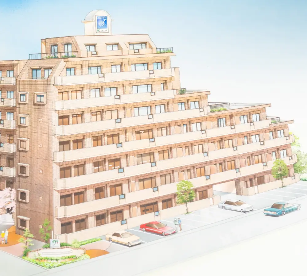 建築物完成イメージの画像